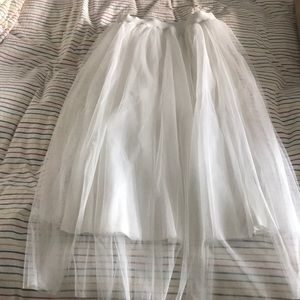 White Midi Tutu